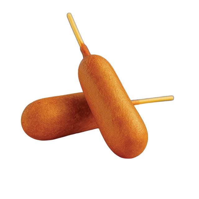 2 Corn Dogs Ala Cart.