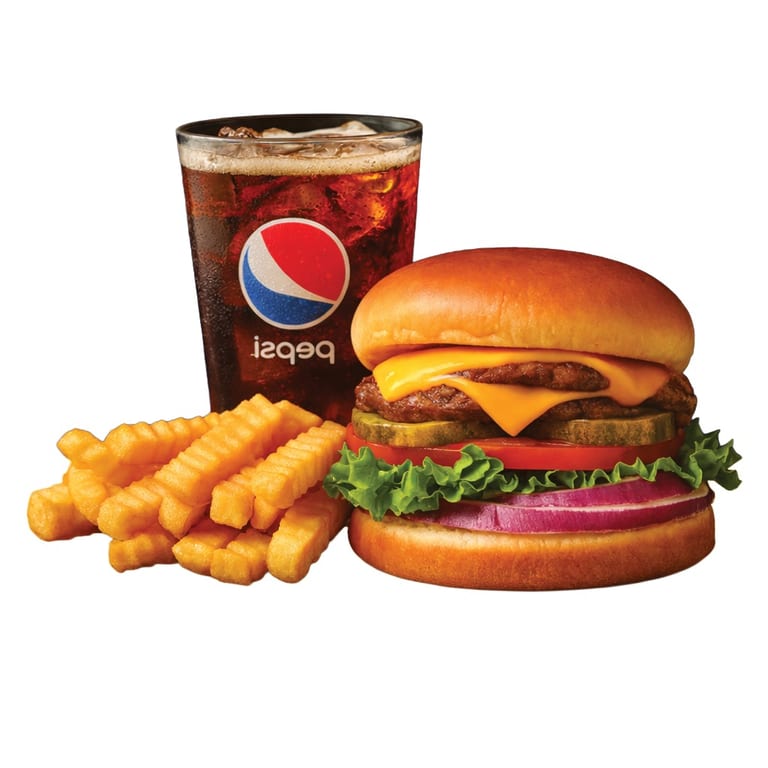 Indulge in Our Double Cheeseburger