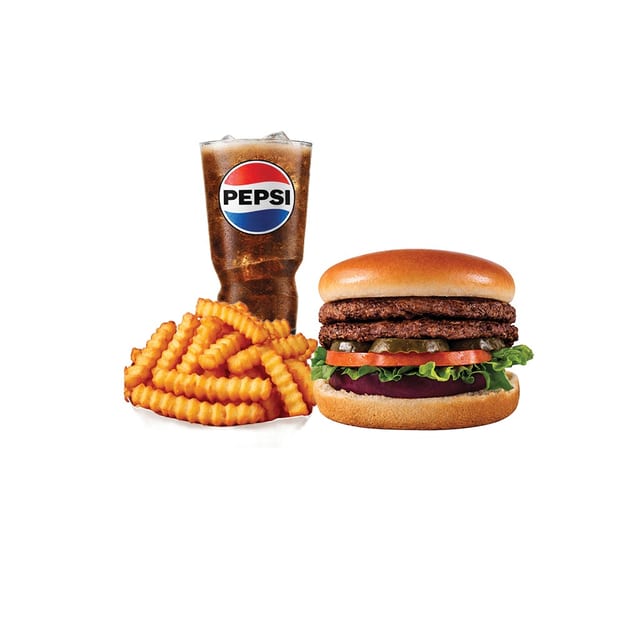 2. Super Double Burger Combo.