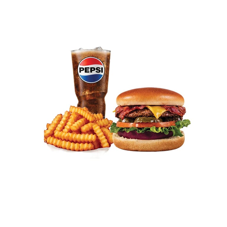 Indulge in Our Bacon Cheese Burger