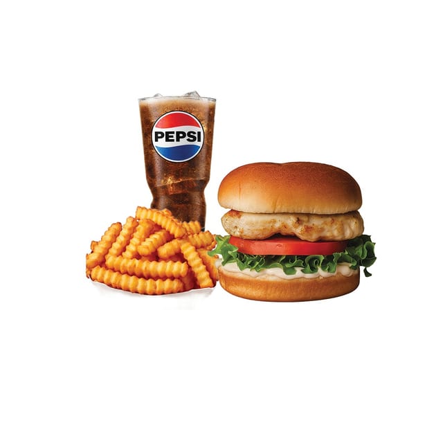 17. Grilled Chicken Sandwich Combo.
