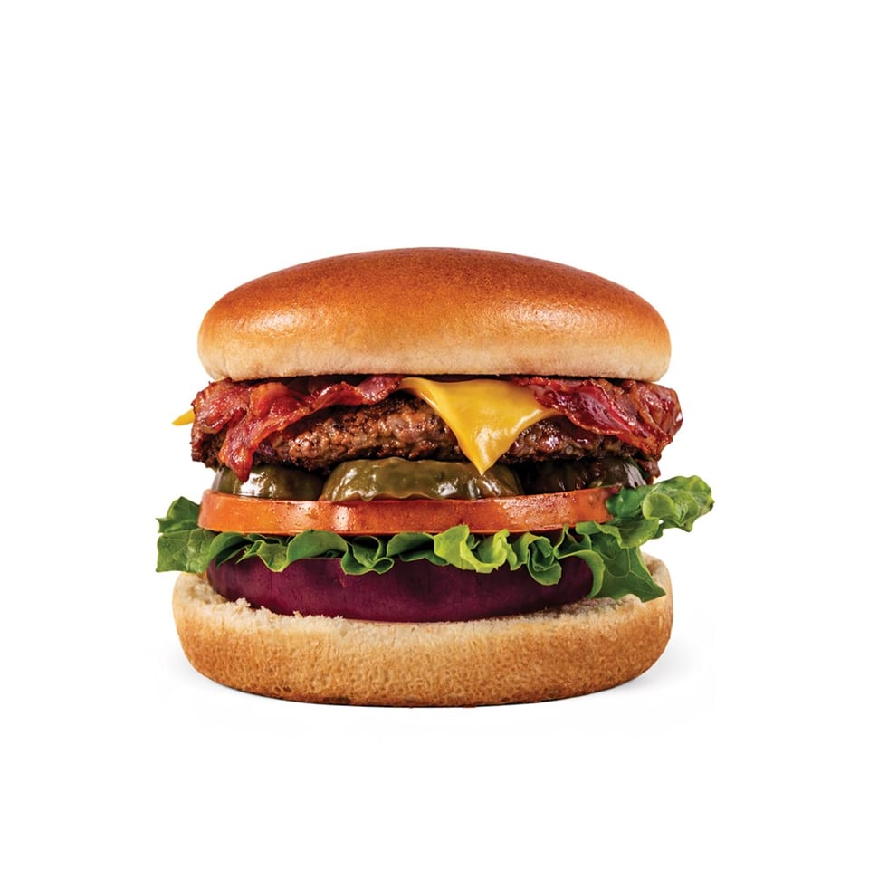 Indulge in Our Bacon Cheese Burger