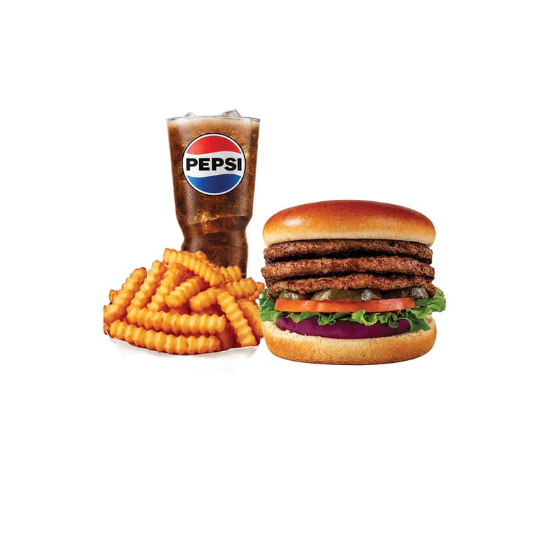 Savor Our Triple Burger