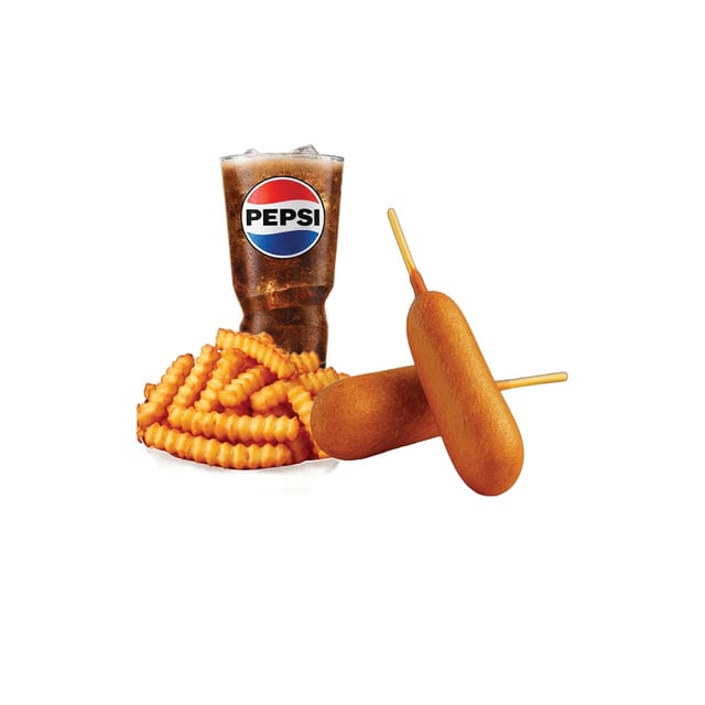 24. 2 Corn Dogs Combo.