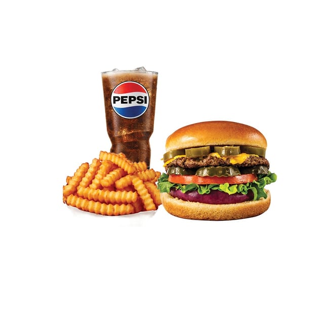 7. Jalapeno Cheese Burger Combo.
