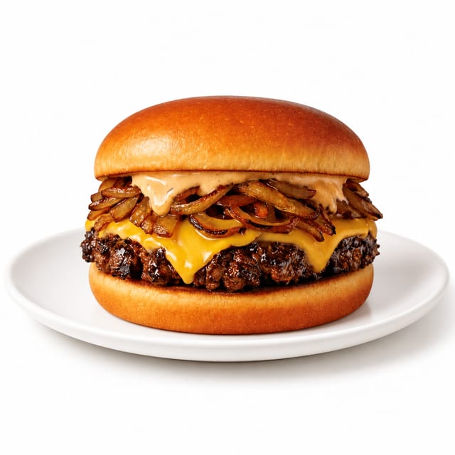 Smash Burger Ala Cart.