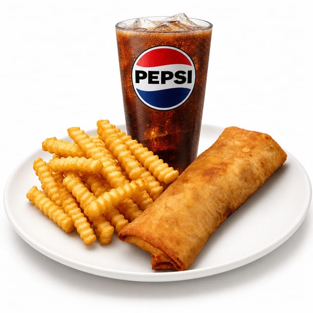 Mini Burrito Meal.