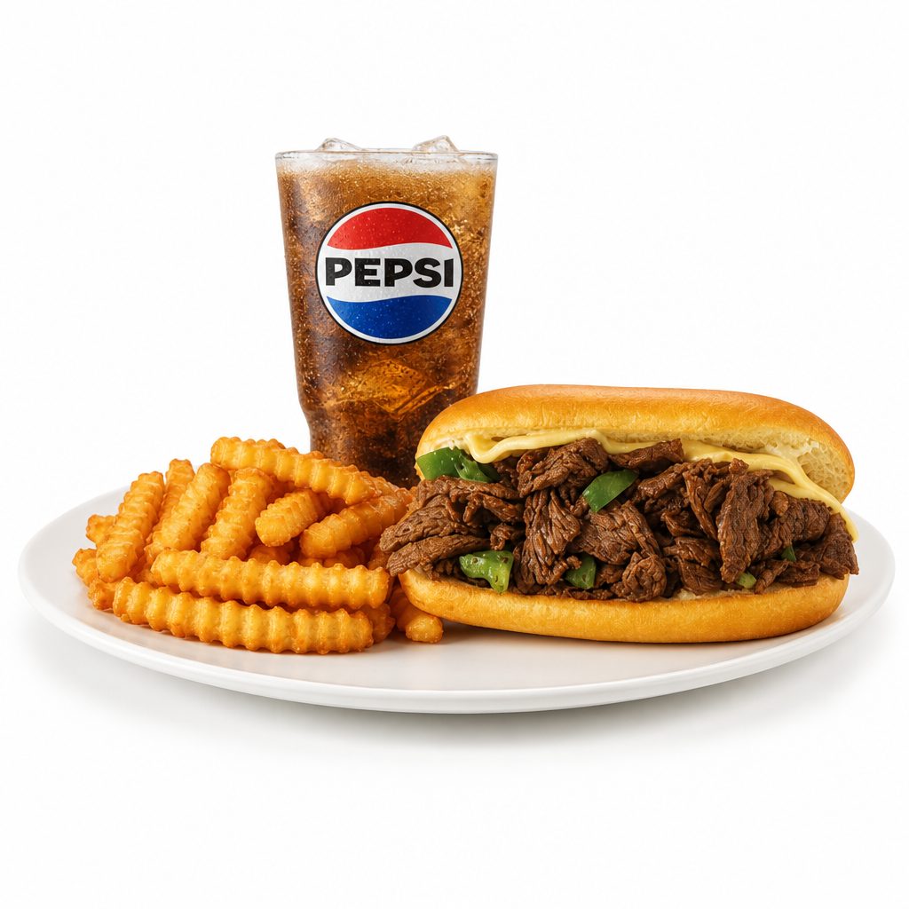 30. Philly Cheese Steak Combo.