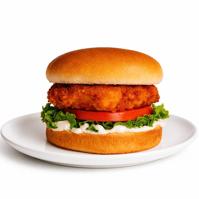 Crispy or Spicy Chicken Chicken Sandwich Ala Cart.