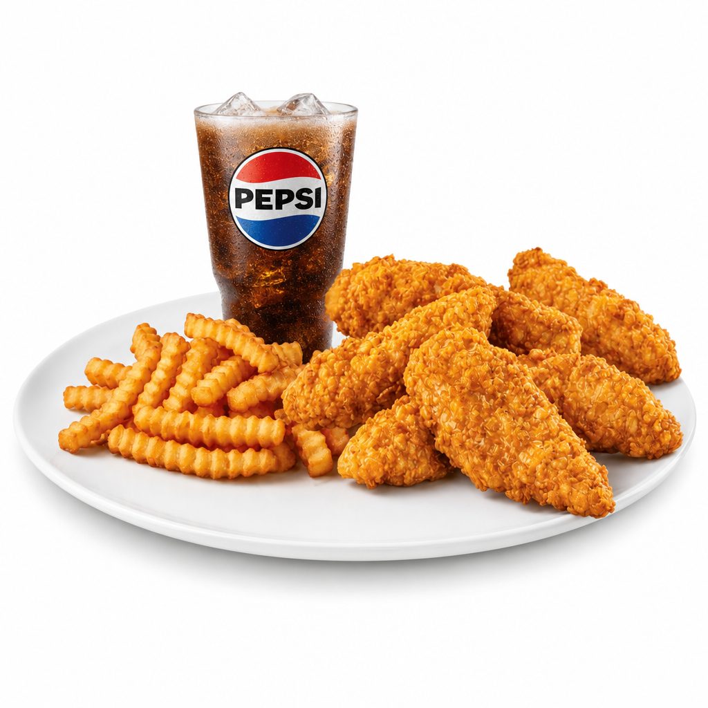 20. 5pc. Chicken Strips Combo.