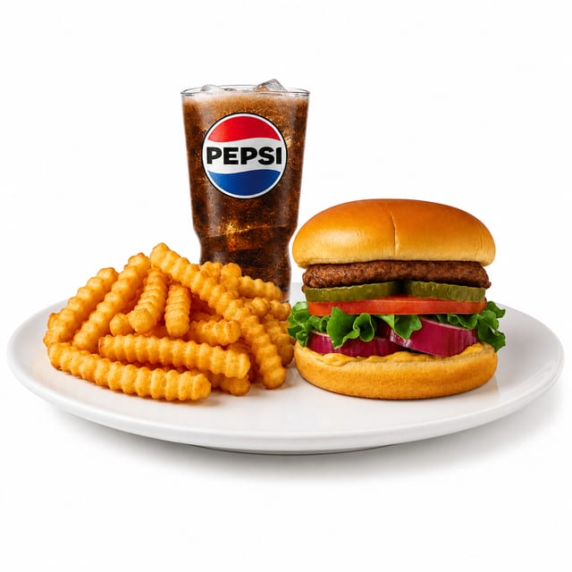 13. Junior Burger Combo.