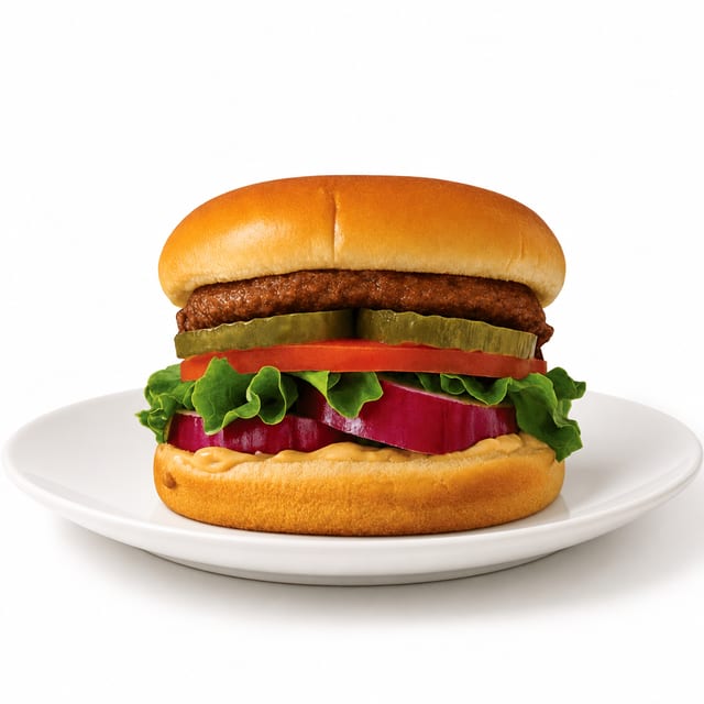 Junior Burger Ala Cart.