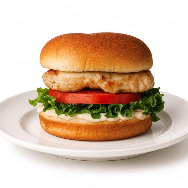 Grilled Chicken Sandwich Ala Cart.