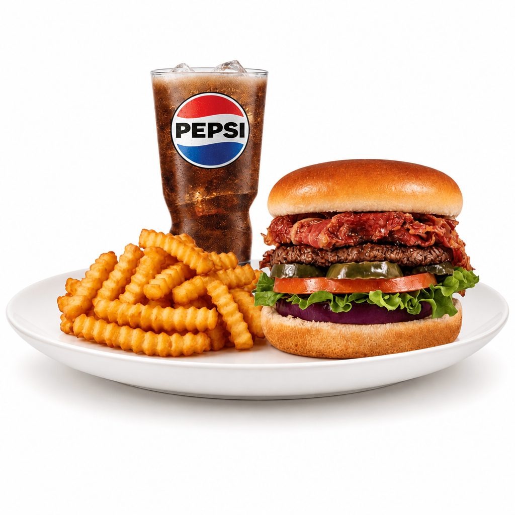 6. Colossal Burger Combo.