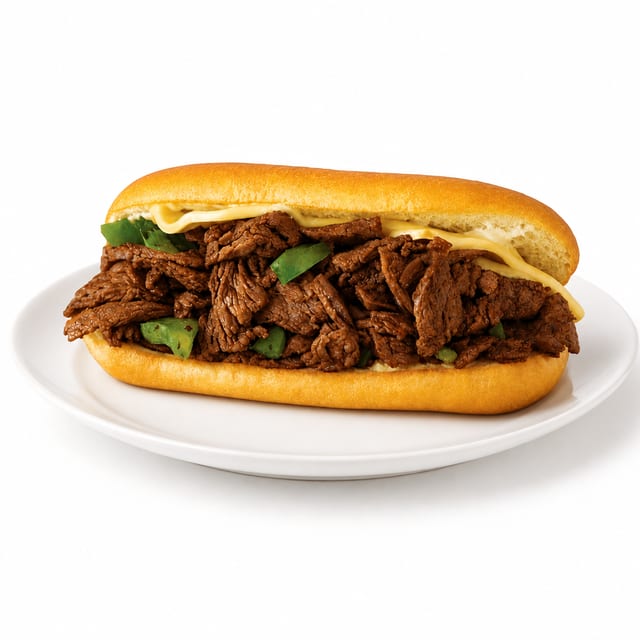 Philly Cheese Steak Ala Cart.