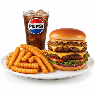 2. Super Double Burger Combo