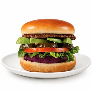Avocado Burger Ala Cart