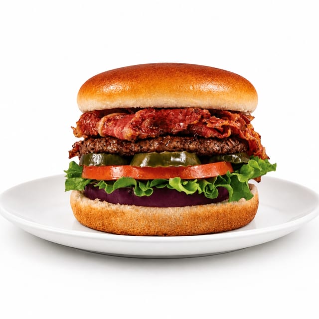 Colossal Burger Ala Cart.